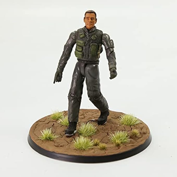 rayihni PACK OF 5 100 MM ROUND PLASTIC BASE BASES FOR FIGURES OR MINIATURES FOR WAR GAMES TABLE DECORATION - Image 5